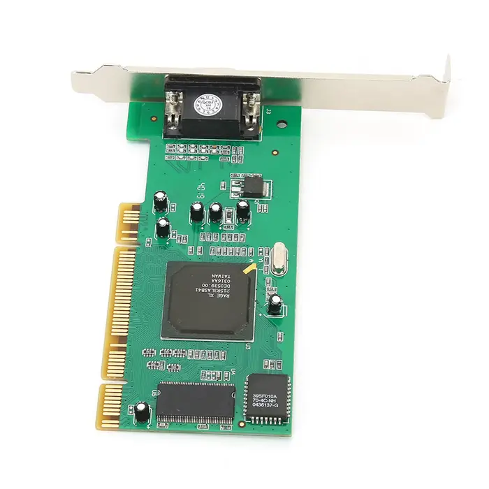Carte graphique VGA PCI 8 mo 32 bits accessoires informatiques de bureau multi-affichage pour ATI Rage XL PCI