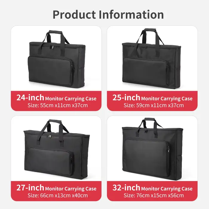 Étui de transport pour moniteur PC