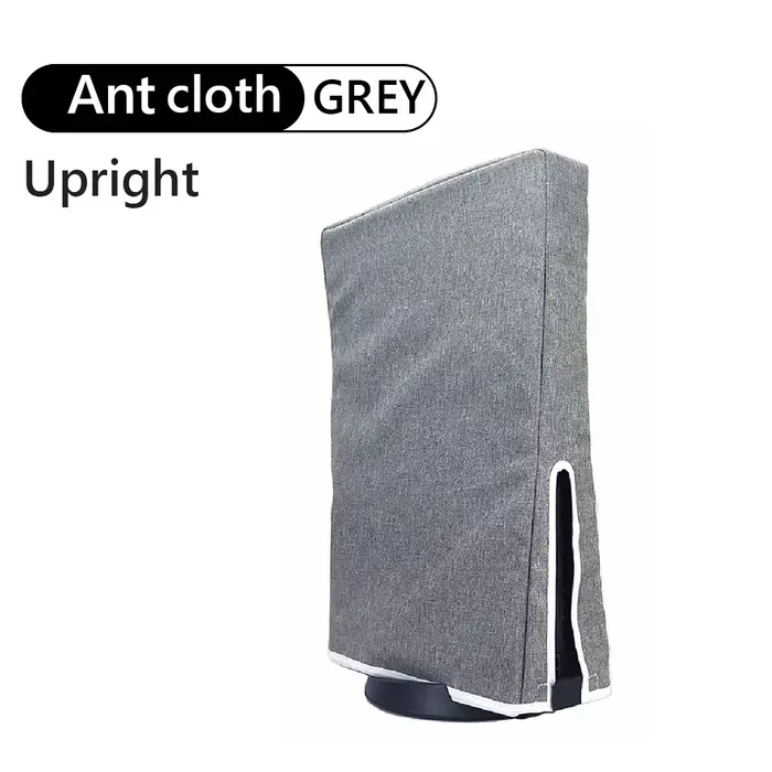 Housse de protection anti-poussière pour console de jeu PS5, étui de protection imperméable et anti-