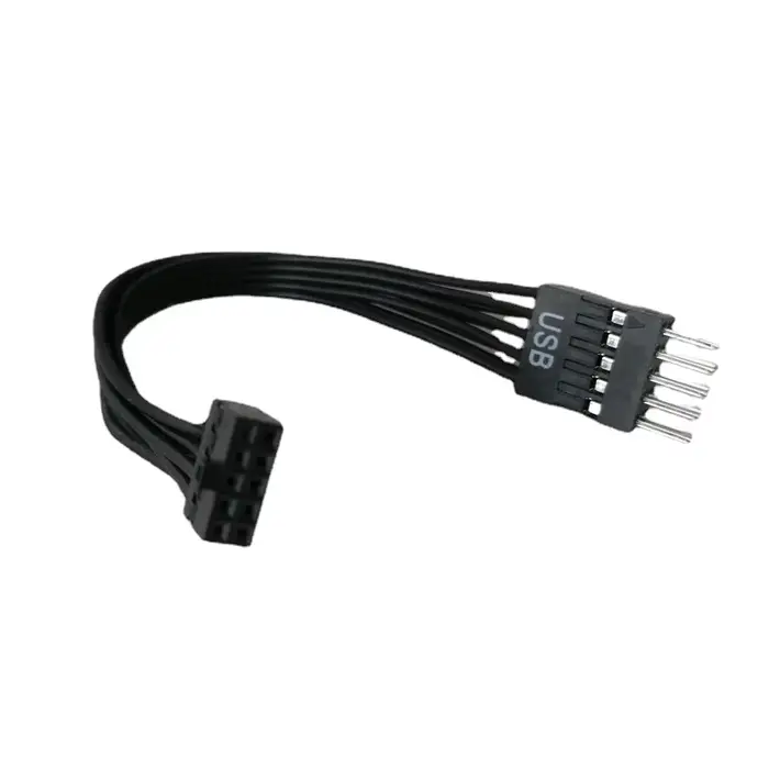 ITX Mini carte mère USB petit Type 9Pin 2.0mm femelle vers ATX carte mère Standard 2.54mm mâle conve