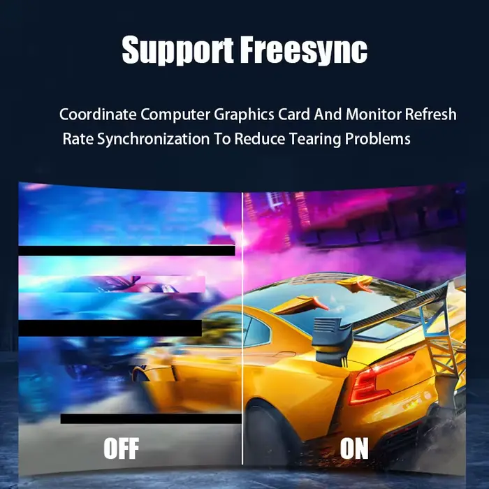 Moniteur de jeu incurvé 24 pouces 180 Hz