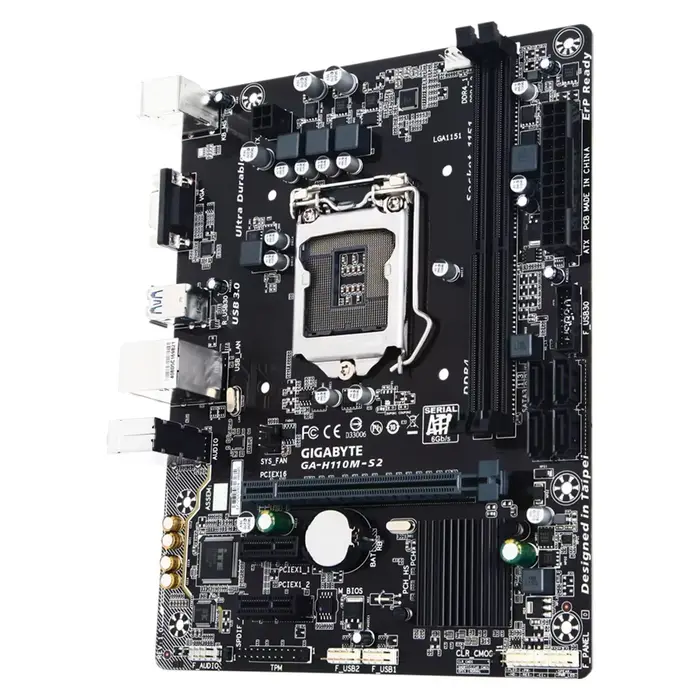 GIGABYTE GA-H110M-S2 carte mère H110 LGA 1151 i3 i5 i7 DDR4 32G