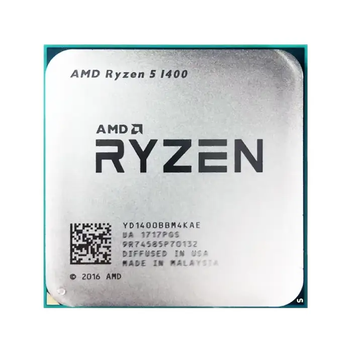 Processeur de bureau gaming AMD Ryzen 5 1400 4C 8T
