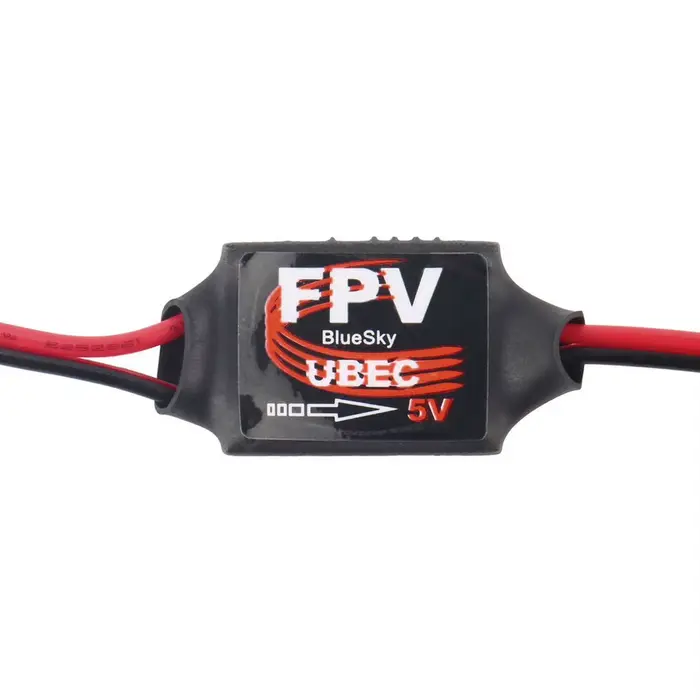 Convertisseur DC-DC Module abaisseur 3A 5V 12V Mini BEC pour avion RC FPV Promotion noir et rouge RC