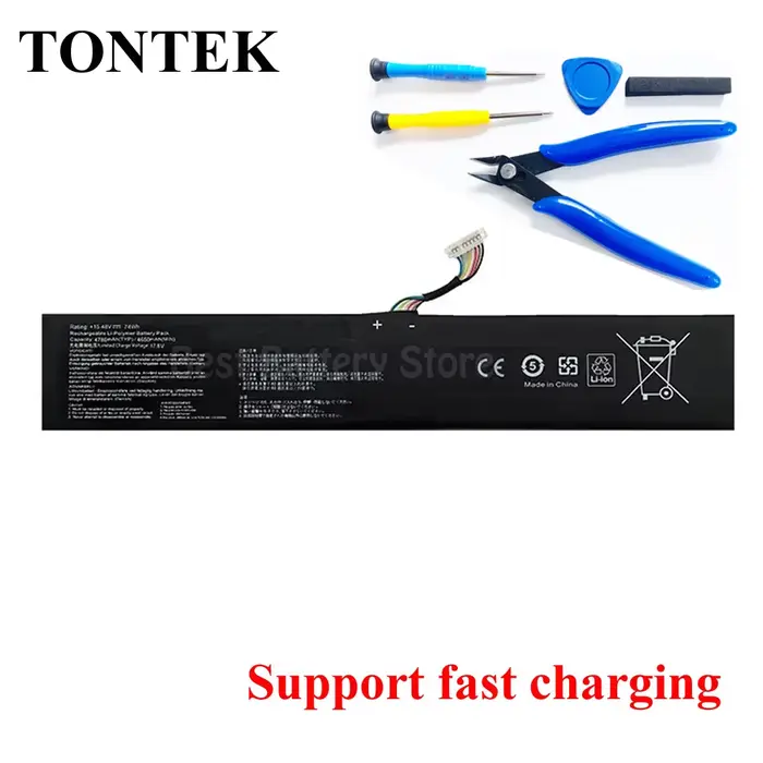Batterie C41N2208 pour ASUS ROG ALLY Gaming, série portable RC71L/PC71L, extension haute capacité de 74wh, mise à niveau mod gratuite, tous les outils