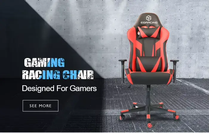 Chaise de jeu ergonomique, chaises de jeu personnalisées, chaise de gamer avec accoudoirs 3D