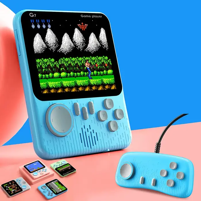 Console de jeu portable rétro haute définition G7 3