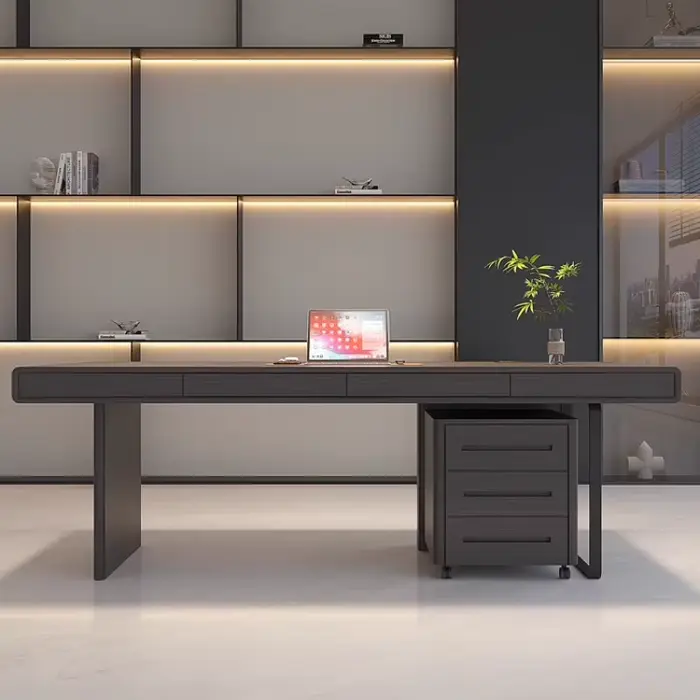 Bureau ergonomique spacieux