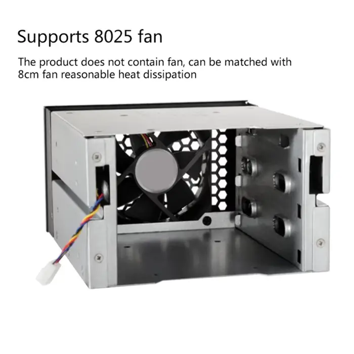 Cages de disque dur à 3 disques 3.5 à 5.25