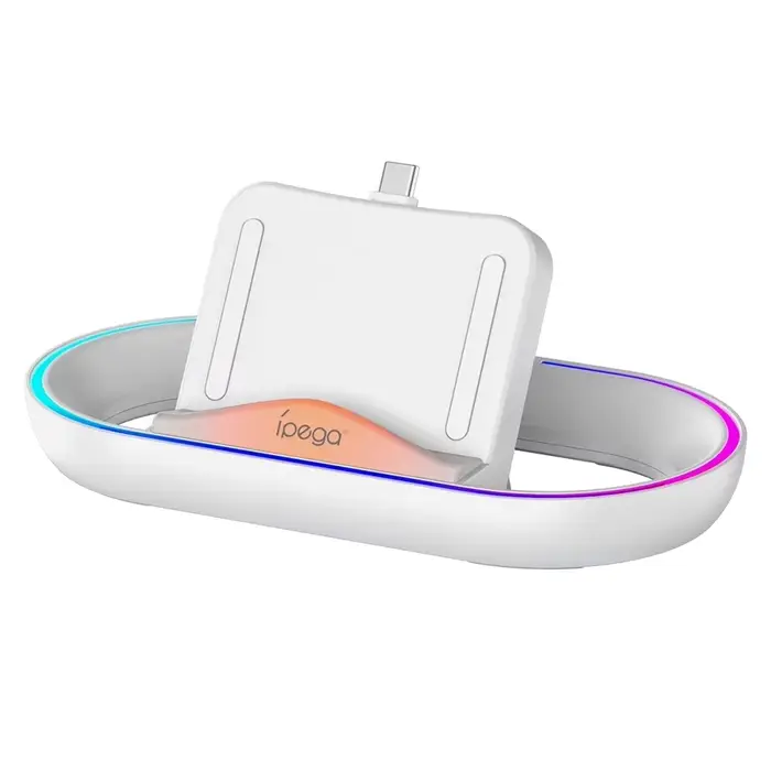 Station de charge avec effet d'éclairage RVB — Support durable et fiable pour PlayStation Portal / p