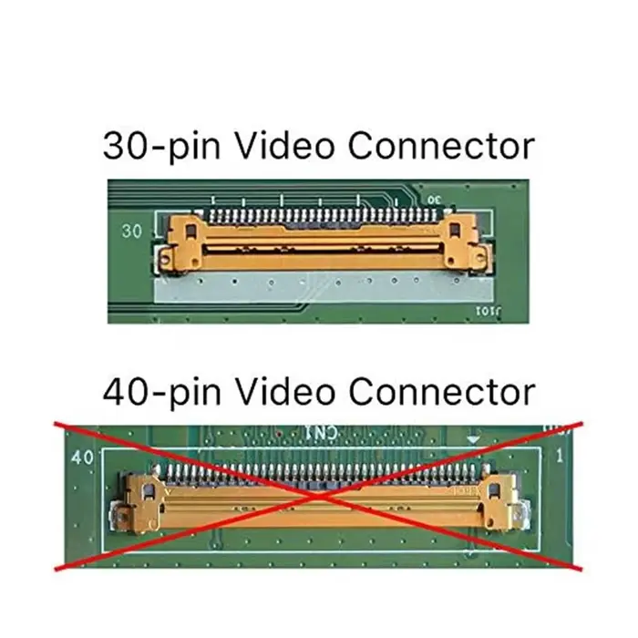 J0N5T 1R4F6 11.6 "pour Dell Latitude 3140 3100 NT116WHM-N21 HD 30 broches LCD écran large LED mat
