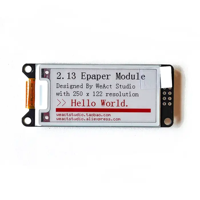 WeAct 2.9 ''2.13" 2.9 2.13 pouces Module Epaper E-paper E-Ink EInk écran d'affichage SPI noir-blanc 