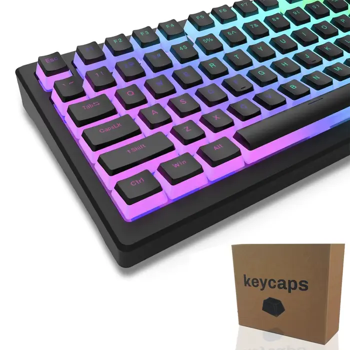 Capuchons de touches pour Corsair Razer SteelSeries Akko Keychron clavier mécanique de jeu Double in