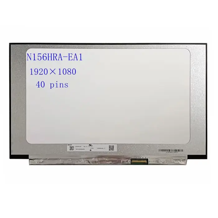Panneau d'écran IPS 15.6 pouces 144Hz, N156HRA-EA1, adapté à NV156FHM-NX3 NV156FHM-NX4 LM156LF2F01, 