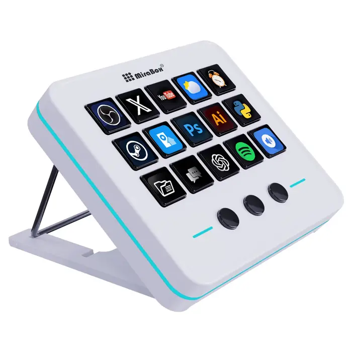 Mirabox Mbox M18 V3 Stream Deck, macropad, Streamdeck Deck Dock, clavier macro mini, console de bure