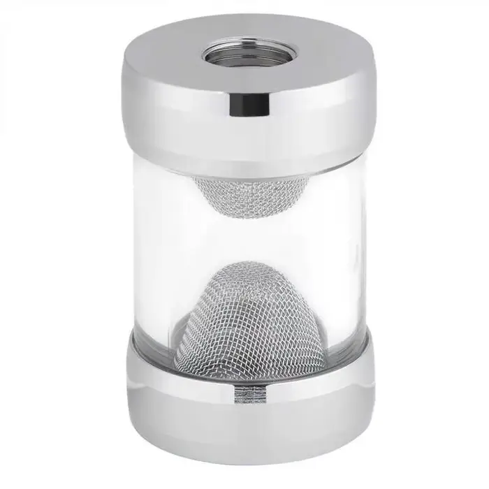 Filetage intérieur G1/4 pour système de refroidissement par eau PC, filtre en forme d'entonnoir à éc