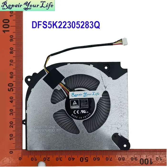 Ventilateur de refroidissement CPU GPU pour ordinateur portable de jeu