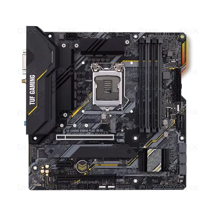 HDMI USB 3.2 ATX pour carte mère ASUS TUF GAMING B460M-PLUS (WI-FI) DDR4 128G PCI-E 4.0 M.2 Intel B460 (LGA 1200) Micro ATX