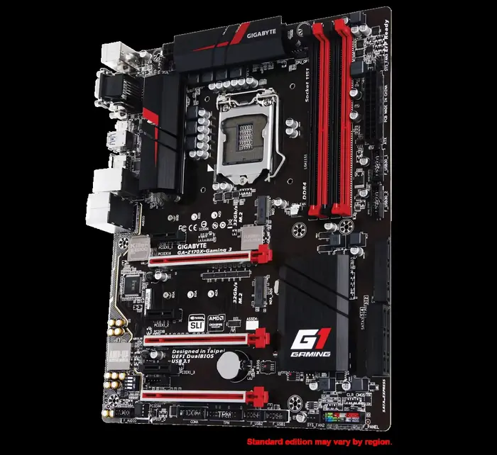 Carte mère GIGABYTE GA-Z170X-Gaming 3 LGA 1151 4×DDR4 64 Go PCI-E 3.0