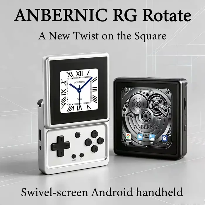 Console de jeu portable Android ANBERNIC RG Rotate 2026