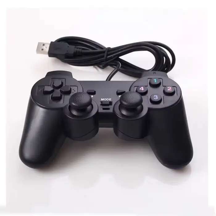 Manette de jeu filaire USB pour WinXP/Win7/Win8/Win10