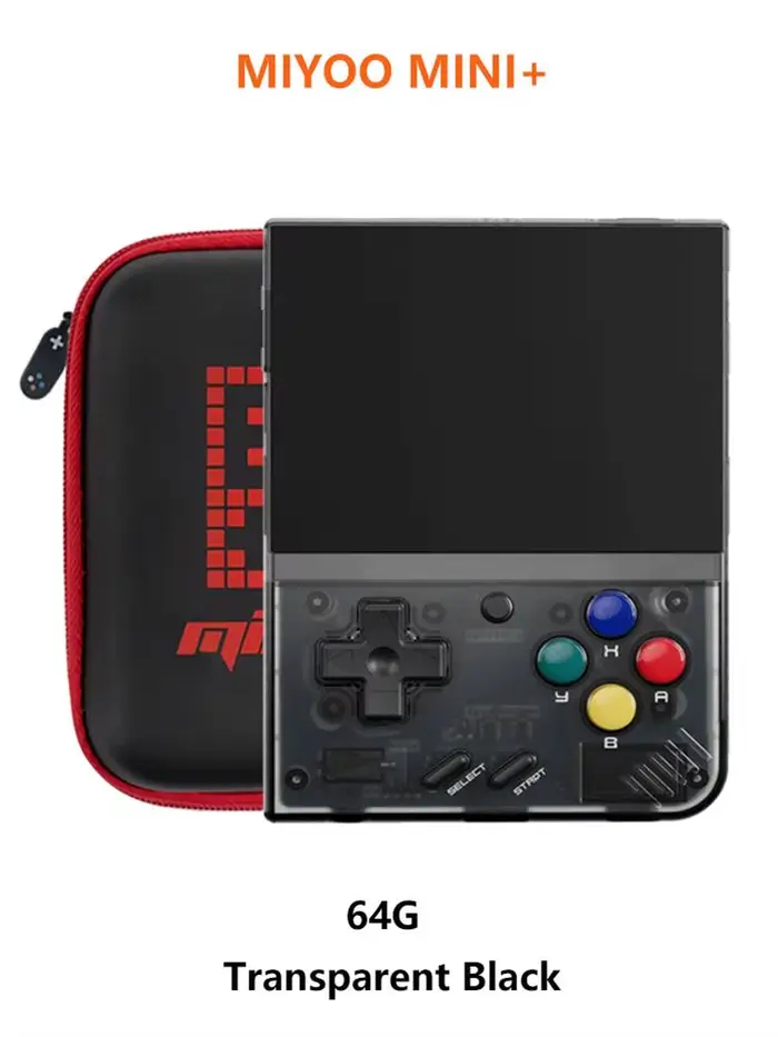 MIYOO Mini Plus Console de jeu Portable rétro Mini + écran IPS 3.5 ''Console de jeu vidéo classique 