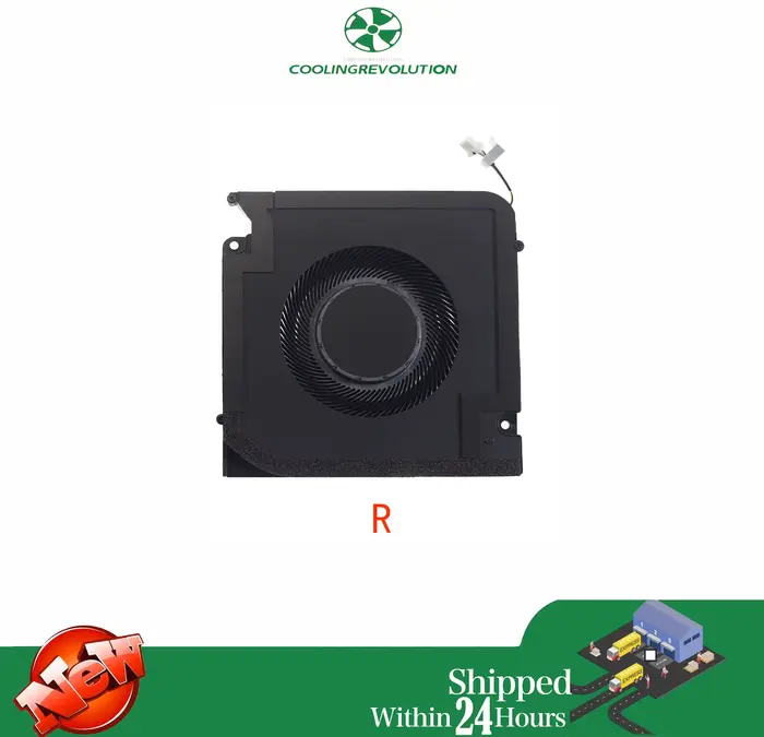 Ventilateur de refroidissement pour CPU GPU, pour Dell Precision 5680