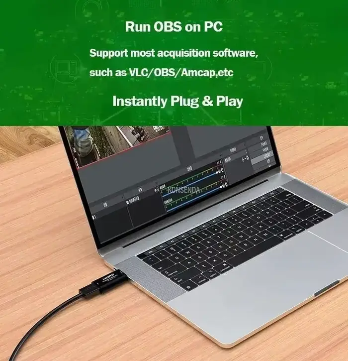 Carte de Capture vidéo HDMI 4K MS2130 USB 3.0 réelle 1080P 60FPS