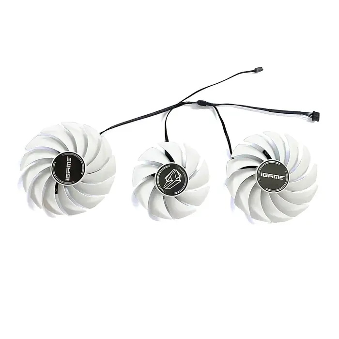 Nouveau ventilateur de GPU 4 broches compatible avec les cartes graphiques Colorful Geforce Rtx3060 3060ti 3070 3070ti 3080 IGame Ultra White, ventilateur de remplacement