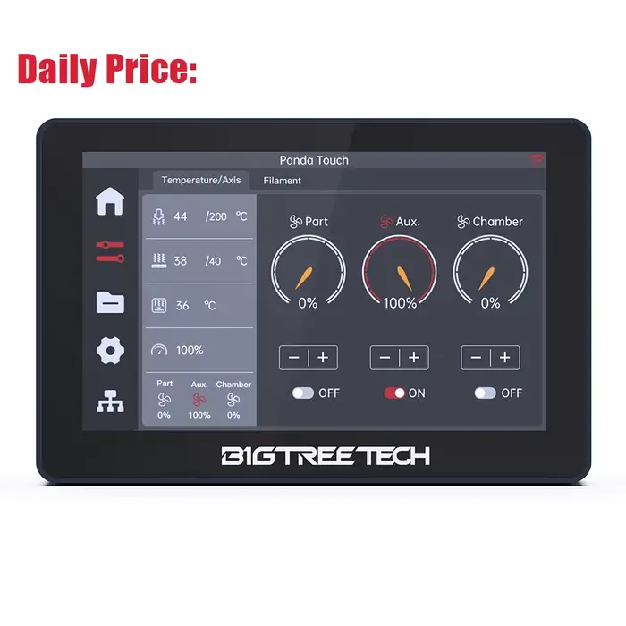 BIGTREETECH Panda Touch 5 pouces écran tactile Wifi affichage pour Bambulab P1P P1S multi-imprimante