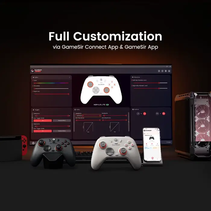 Nova 2 Lite Contrôleur de jeu sans fil multiplateforme pour Switch