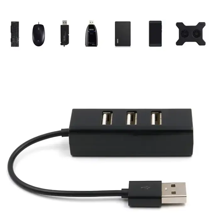 Adaptateur d'extension Hub USB 4/7/12 ports