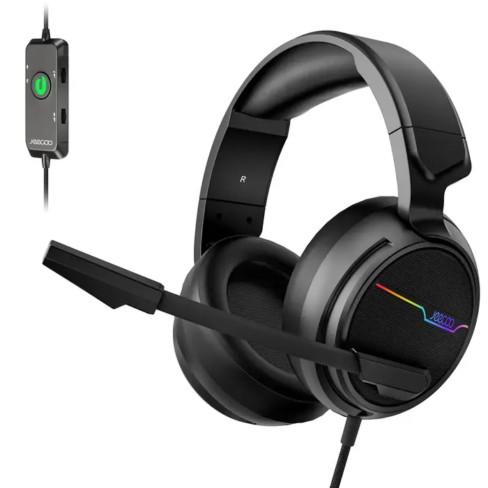 Jeecoo-Casque de jeu USB V20U