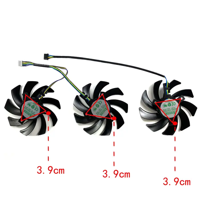 Ventilateur de remplacement pour PNY GeForce RTX4060ti 4070 4070ti 4070S 4070tiS VERTO