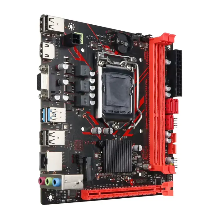 MACHINIST H61 carte mère LGA 1155 DDR3 RAM Compatible avec les CPU Intel Core 2e et 3ème génération prend en charge M.2 NVME SDD
