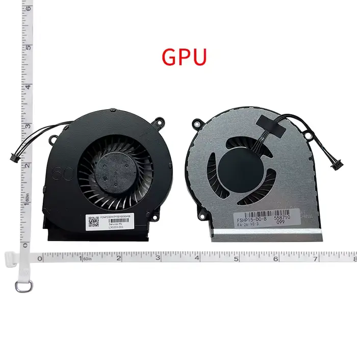 Nouveau ventilateur de refroidissement CPU GPU pour HP OMEN 4 PRO 4 PRO 5 TPN-Q211 15-DC 15-DC0004 15-DC0005 15-DC0007 15-DC0009 15-DC0011 15-DC0013TX