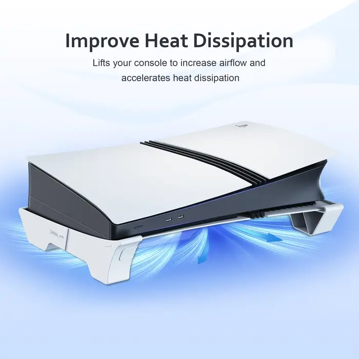 Support horizontal compatible avec la console PS5 Pro/PS5 Slim