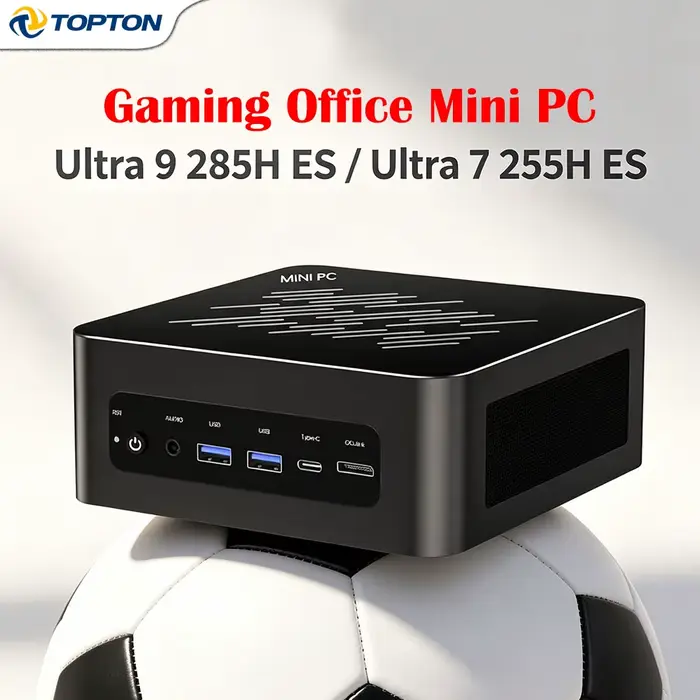 Topton Mini PC Gamer Intel Ultra 9 285H ES/Ultra 7 255H ES
