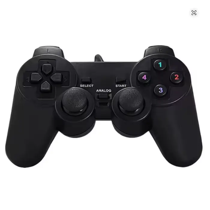 Manette de jeu filaire USB pour WinXP/Win7/Win8/Win10