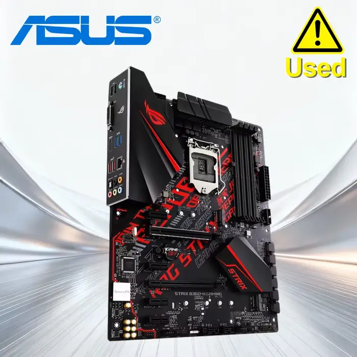 Asus-Carte mère ROG Strix B360H Gaming, Aura DiviRGB LED, DDR4, ATX