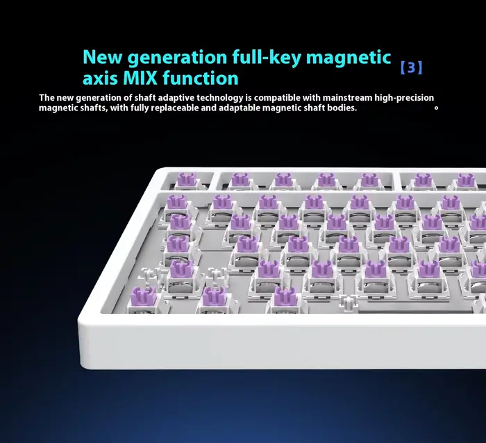 IROK Carotmas Mars75 Pro Mercury68 mars68 pro clavier mécanique magnétique de jeu 75% 0.001mm 8K 0.125ms