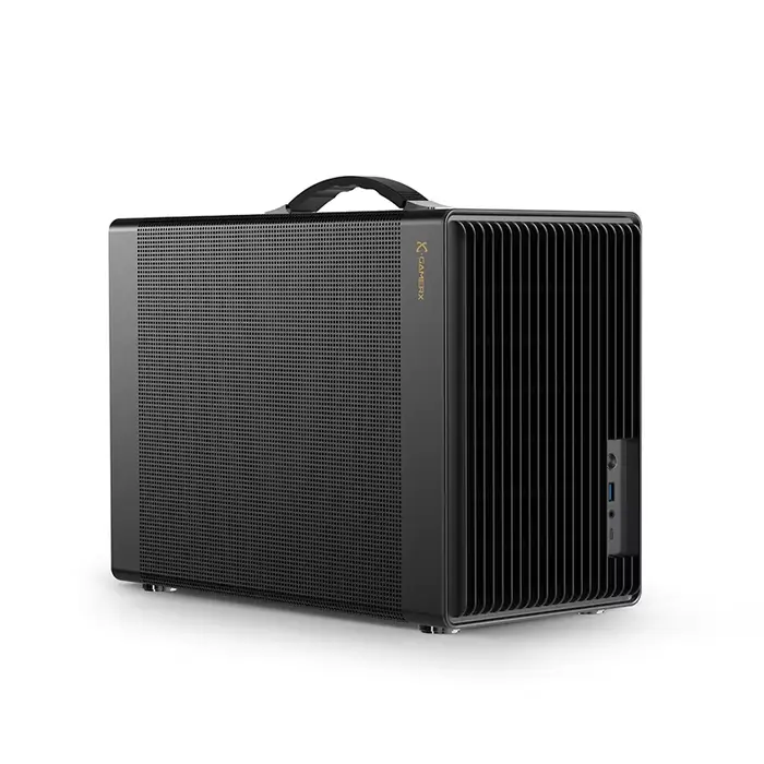 Boîtier d'ordinateur portable de bureau Power Train X-GAMERX P40 Mesh Mini PC de jeu compact MATX pr