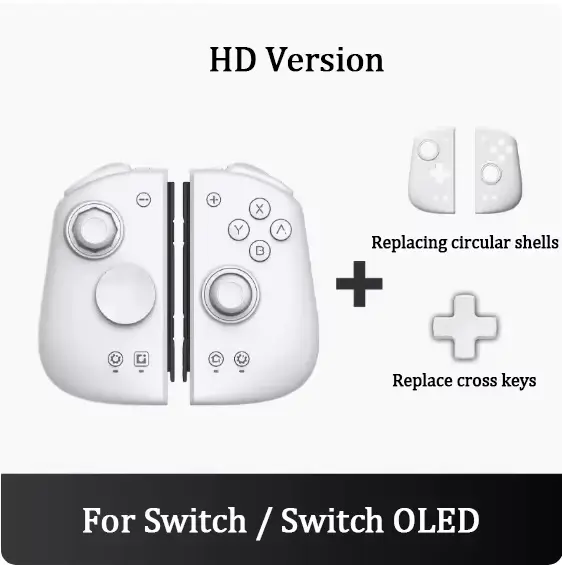 Manette de jeu Bluetooth Mobapad M6 HD Gemini2 avec joystick à effet Hall, réveil NFC pour Nintendo 