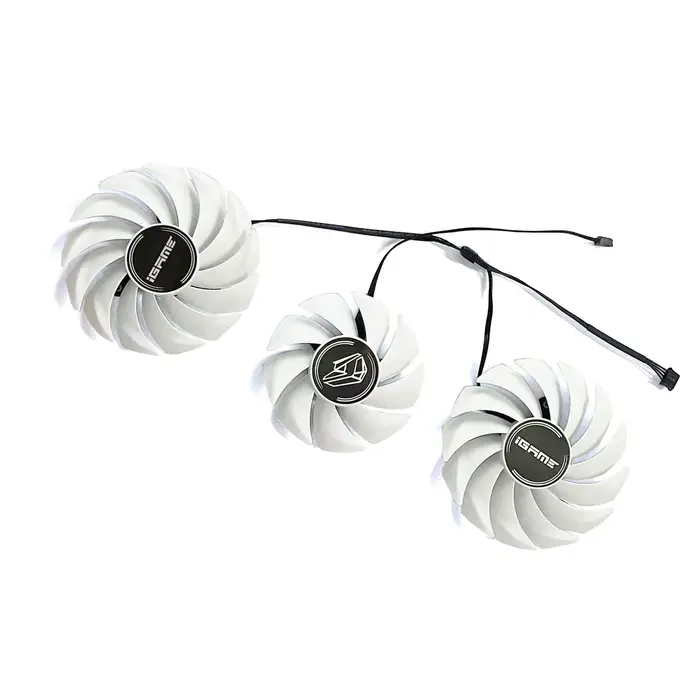 Nouveau ventilateur de GPU 4 broches compatible avec les cartes graphiques Colorful Geforce Rtx3060 3060ti 3070 3070ti 3080 IGame Ultra White, ventilateur de remplacement