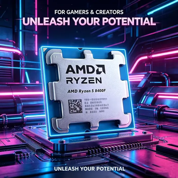 Processeur de jeu AMD Ryzen 5 8400F AM5 4 nm