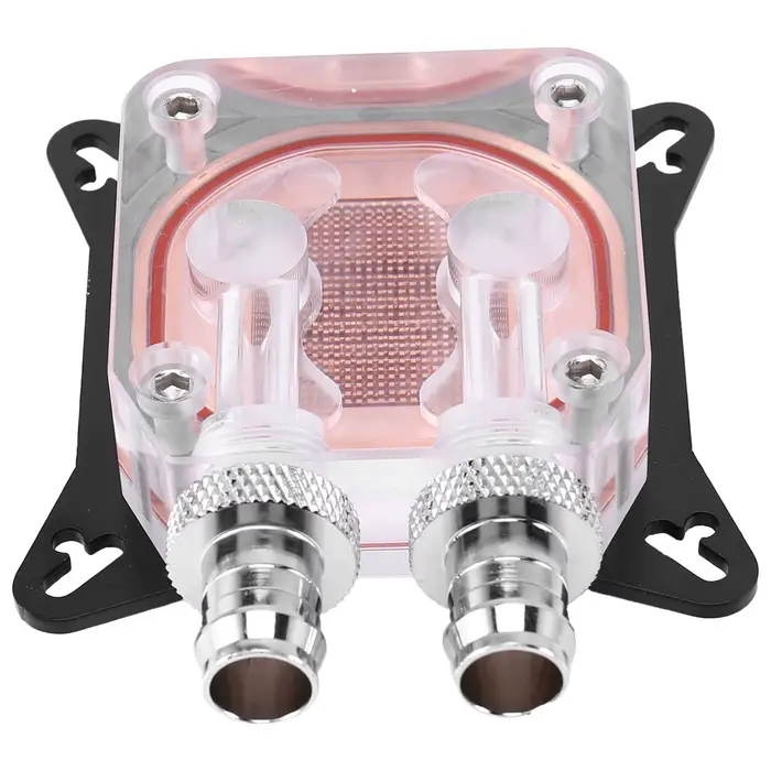 Gpu bloc d'eau refroidissement Double canal de colonne de cuivre carte d'image vidéo refroidisseur