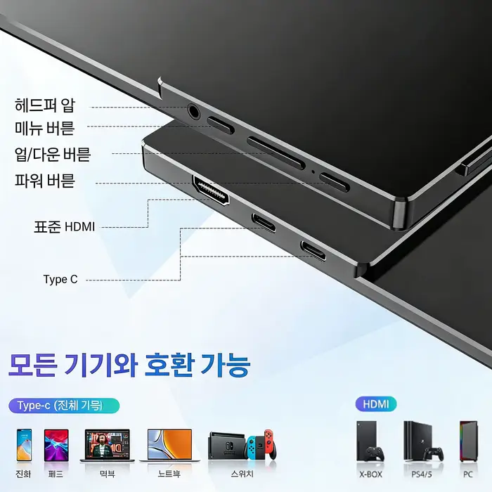 Moniteur portable 16 pouces