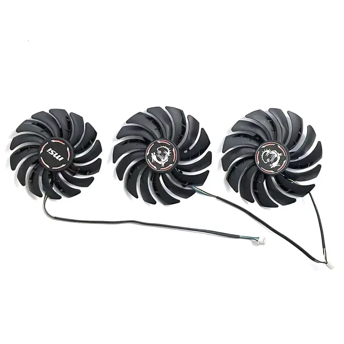 Ventilateur GPU 4 broches 85 mm 95 mm pour cartes graphiques MSI GeForce RTX2070S 2080 2080S 2080ti GAMING X TRIO