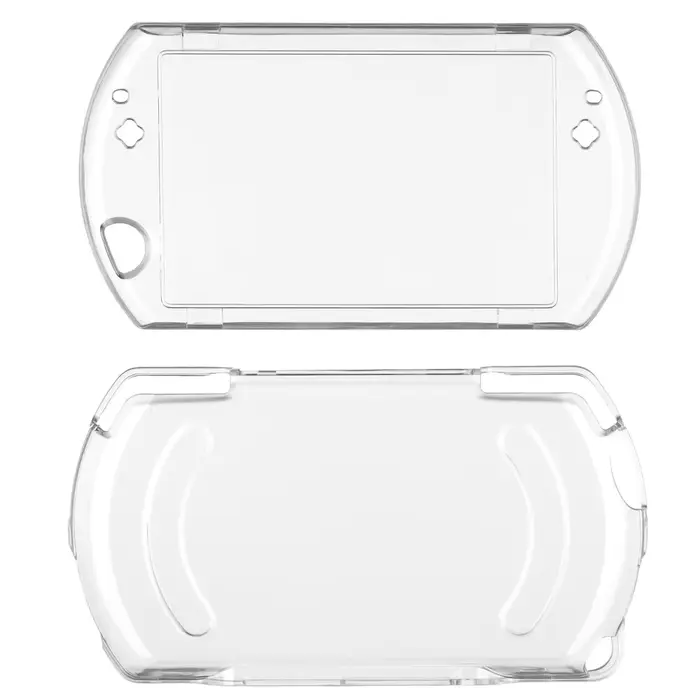 Coque de protection transparente en cristal pour PSP Go