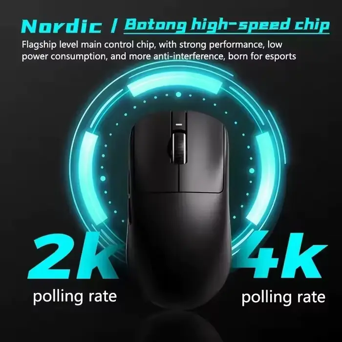 Souris sans fil VXE Dragonfly R1, capteur PAW3395, Nordic 52840, 2KHz, souris de jeu FPS, vitesse intelligente, faible latence, jeu, bureau